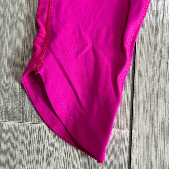 Savvi Dancer 24” Leggings, Berry Color, Size Medium, Tulip Hem - Picture 10 of 11